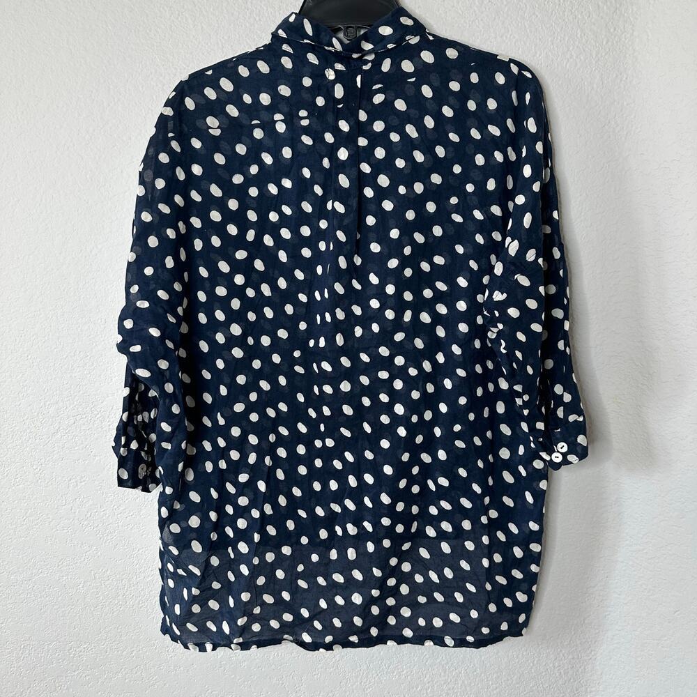Frockk Button Down Polka Dot Top - image 2